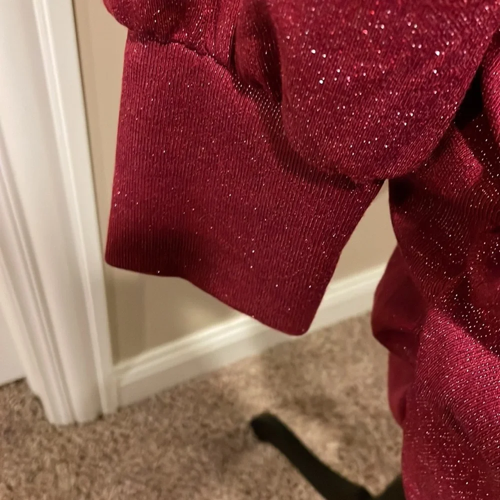 NWOT Lane Bryant holiday shimmer blouse​ - Picture 3 of 8